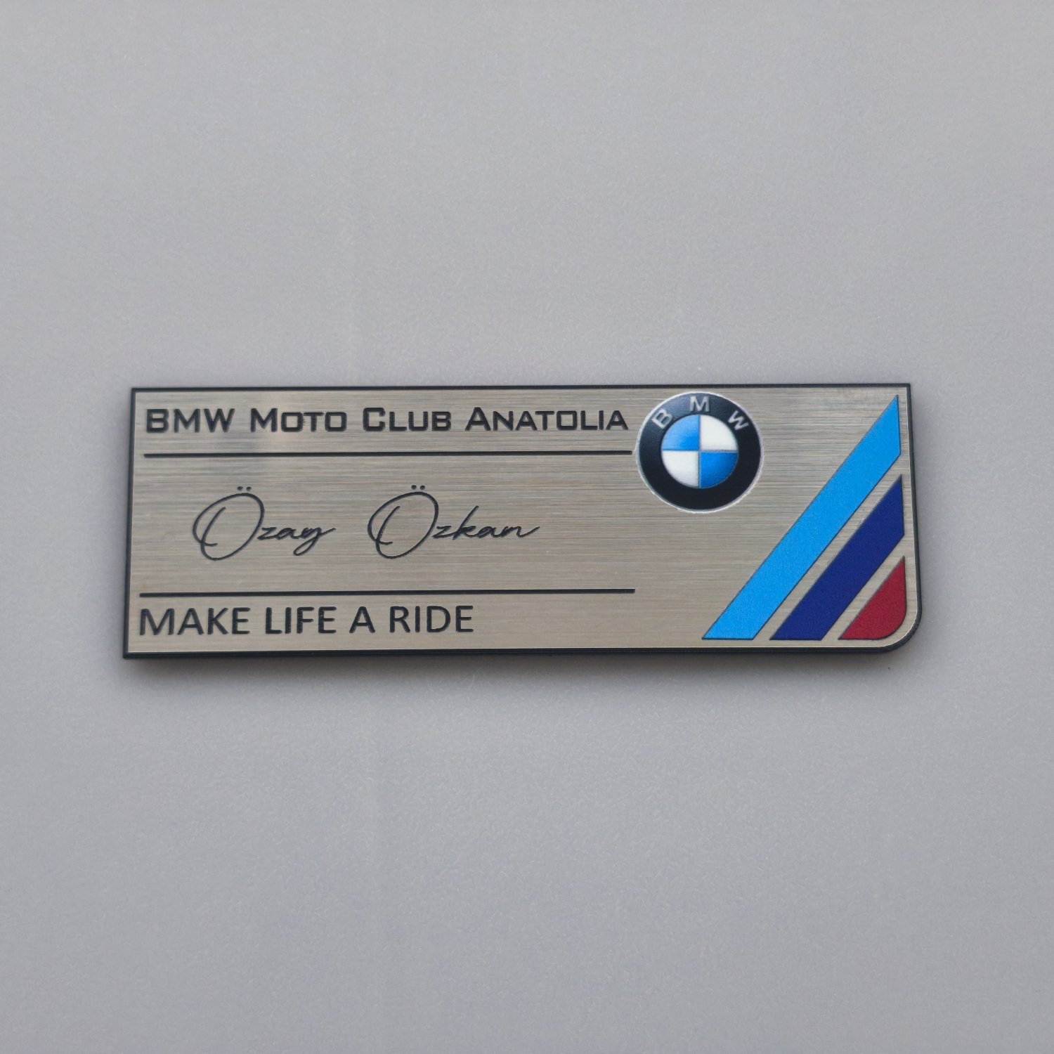 BMW Moto Club Anadolia grubunun özel etiketi - Resim 4