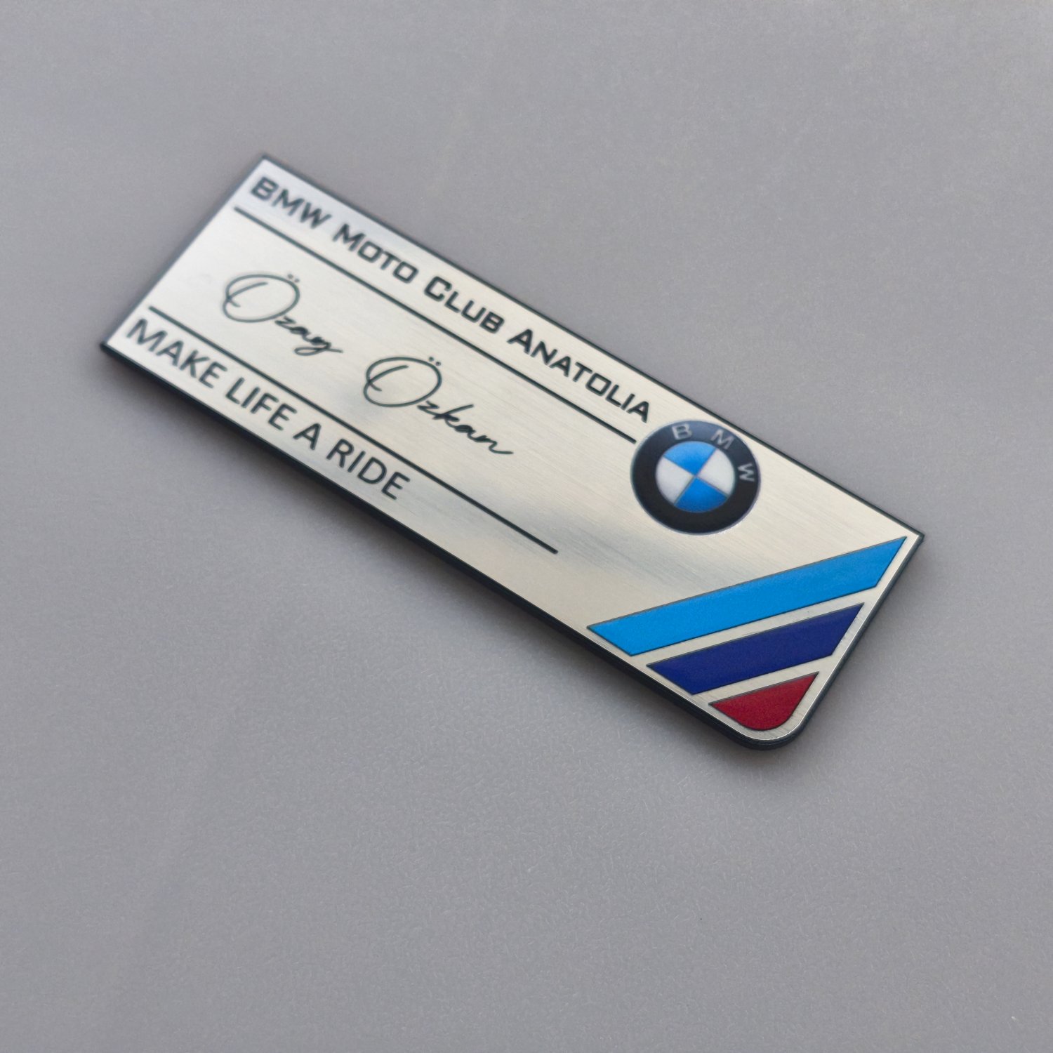 BMW Moto Club Anadolia grubunun özel etiketi - Resim 5