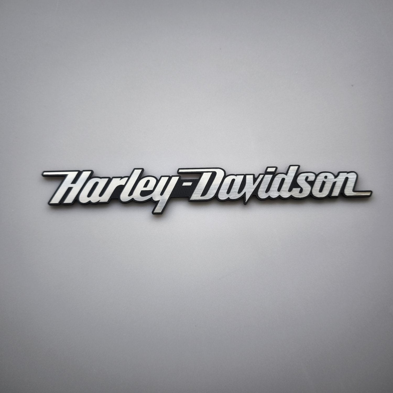 Harley Davidson Plastik Depo Yazısı 1 Adet  - Resim 4