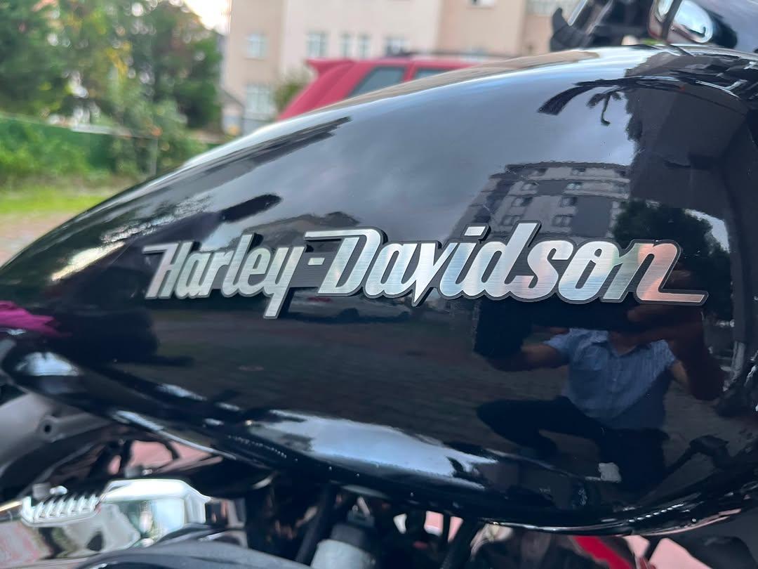Harley Davidson Plastik Depo Yazısı 1 Adet  - Görsel 3