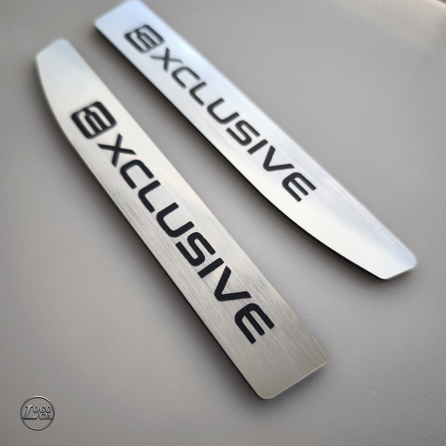 Citröen Exclusive Sağ Sol Plastik Çamurluk Etiketi - Resim 2