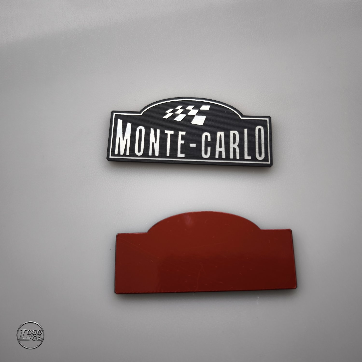 Skoda Monte Carlo Plastik Etiket 2'li Takım - Resim 2