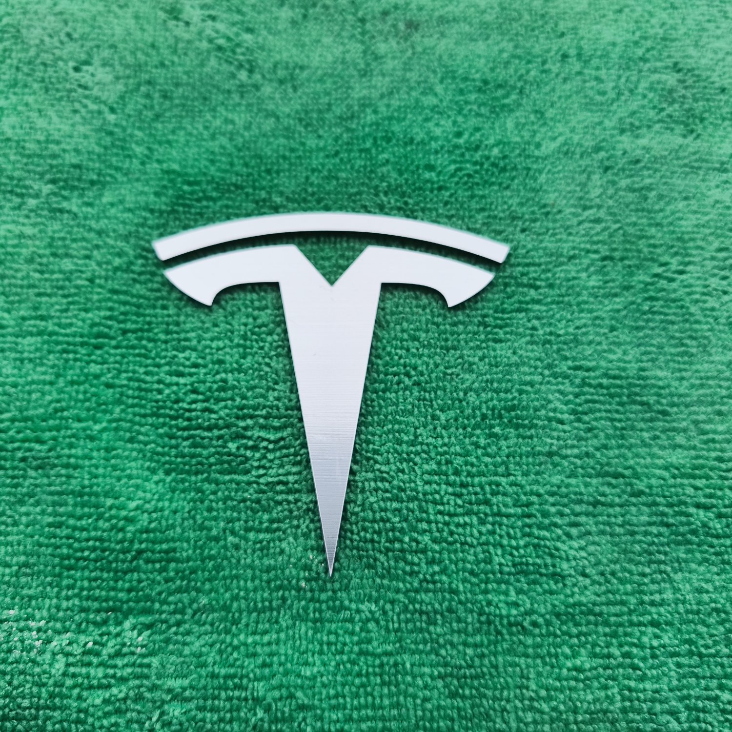 Tesla Ön Kaput Logosu - Yüksek Kalite esnek ve Dayanıklı - Resim 4