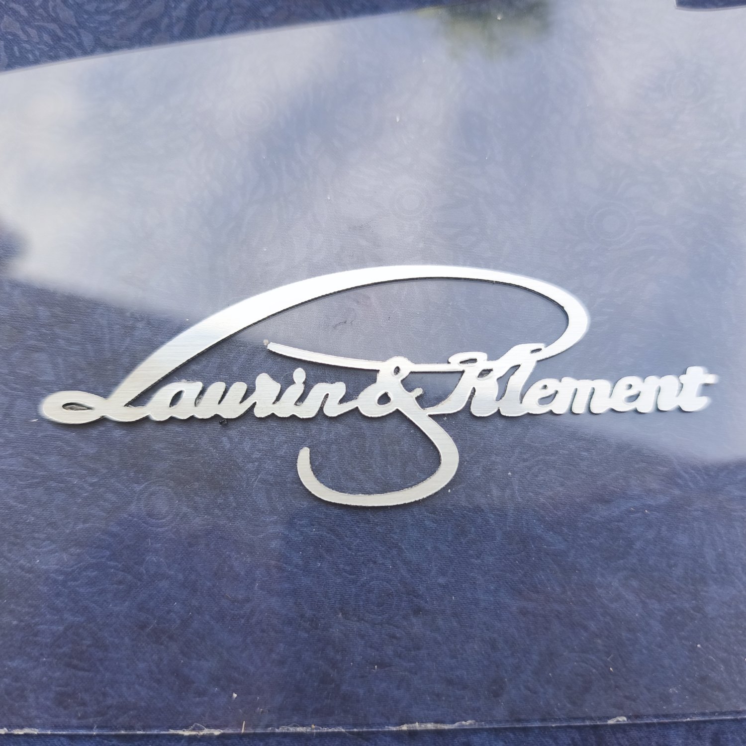 Skoda Laurin Klement Metalik Etiket Takımı - Görsel 10
