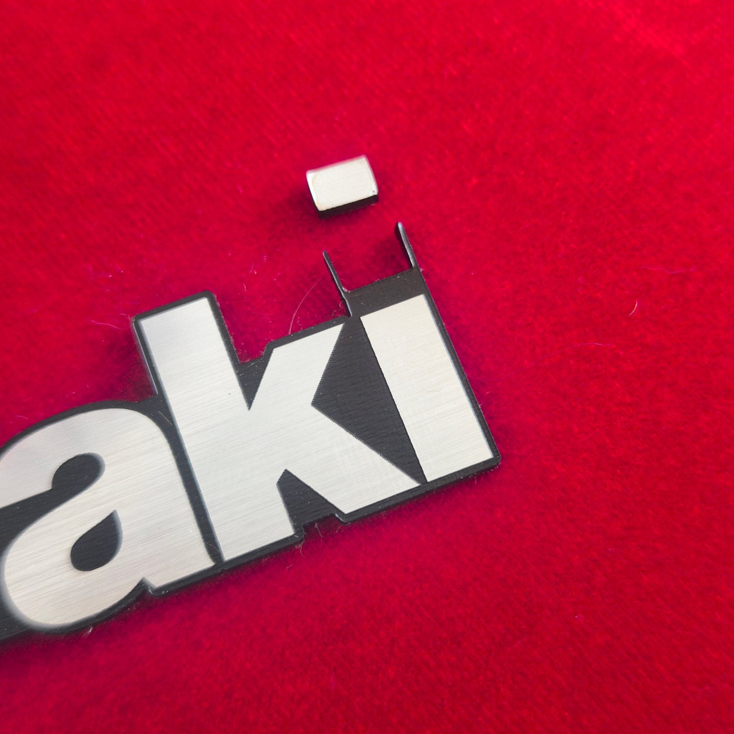 Defolu- Kawasaki Motosiklet Yazısı Sticker  16cm - Görsel 3