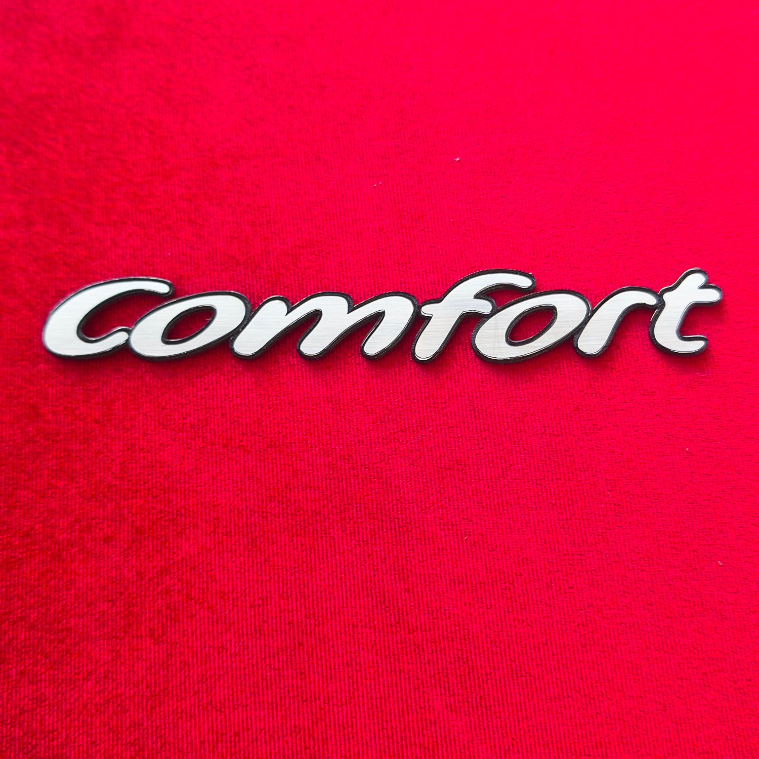 Defolu - Vauxhall / Opel Corsa C Comfort  model kapısı için comfort Yazısı  2000-2006 - Görsel 3