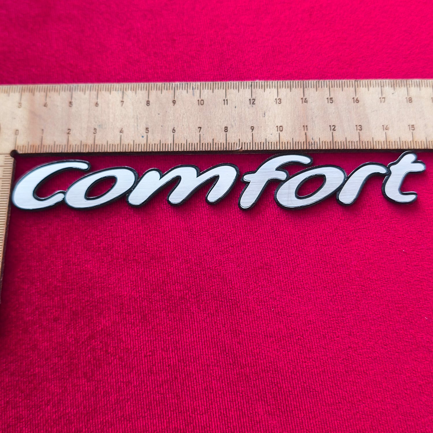 Defolu - Vauxhall / Opel Corsa C Comfort  model kapısı için comfort Yazısı  2000-2006 - Görsel 4