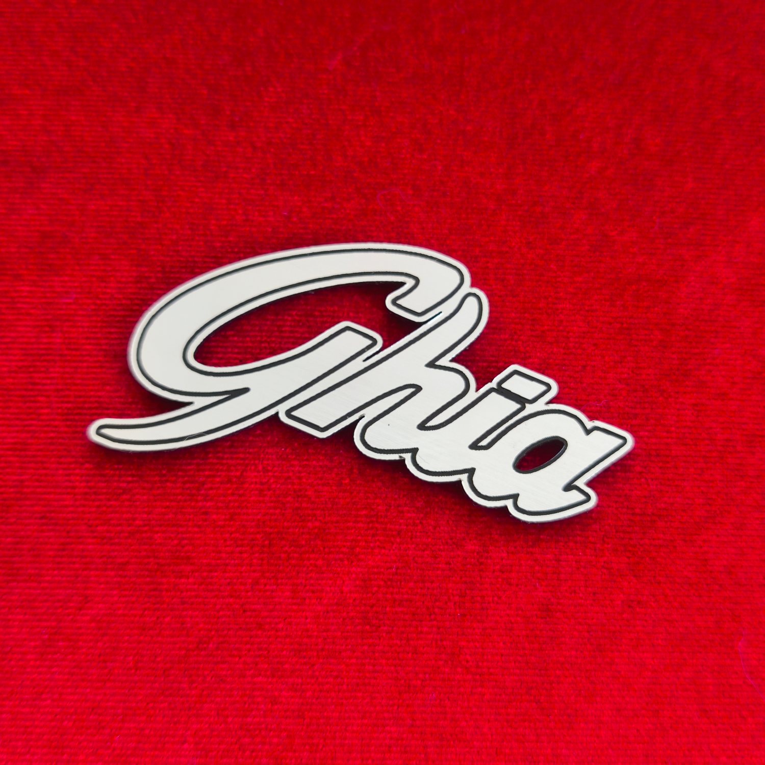 Ford Ghia Dayanıklı Plastik Amblem Logo - Görsel 4