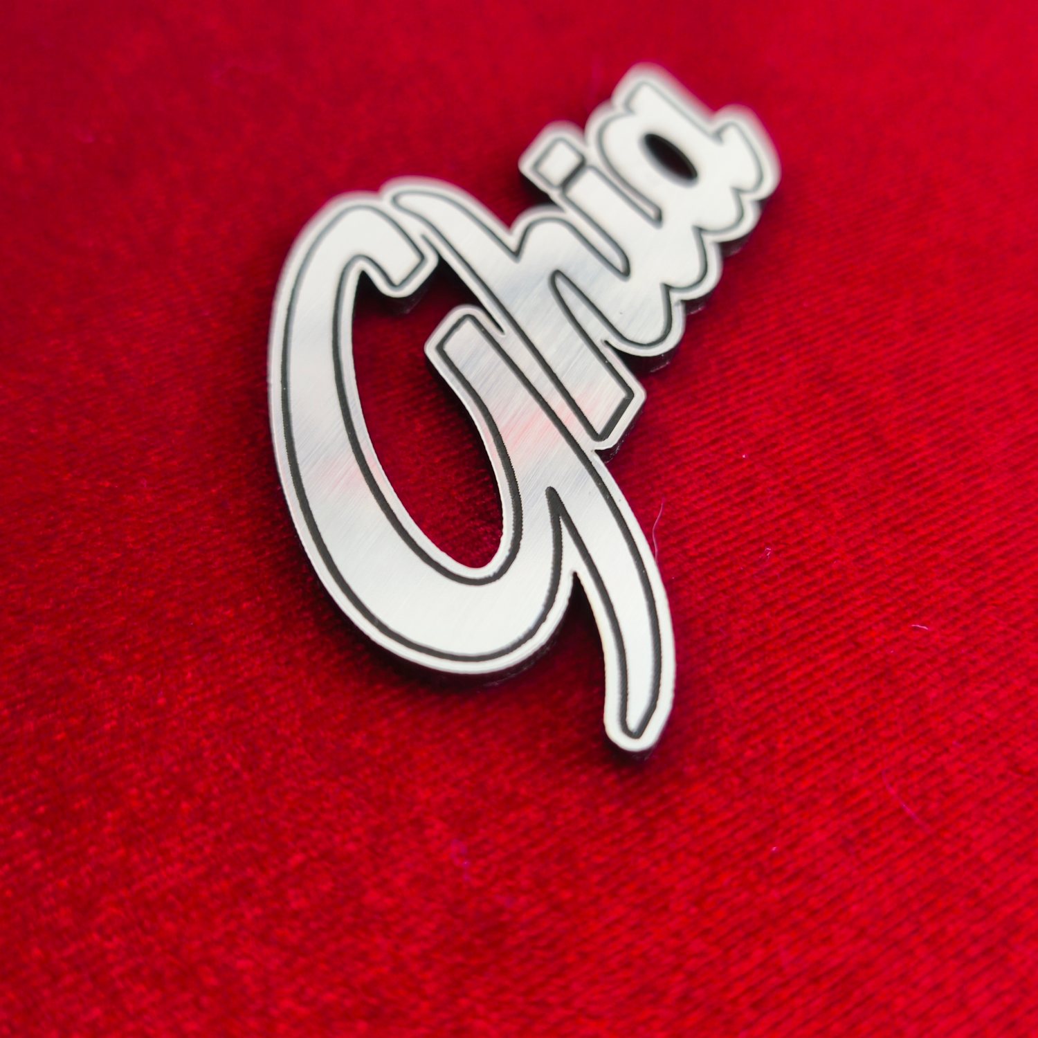 Ford Ghia Dayanıklı Plastik Amblem Logo - Görsel 5