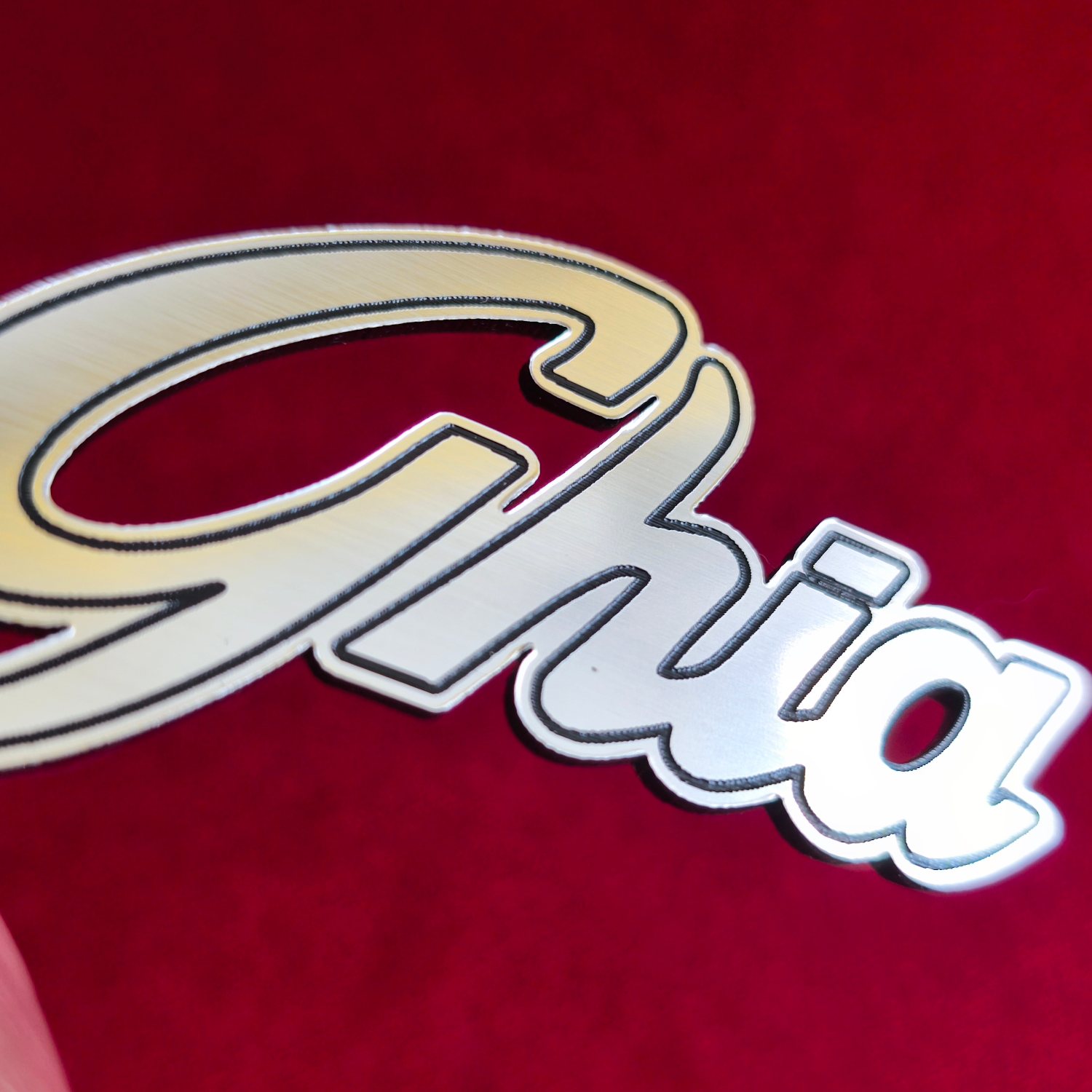 Ford Ghia Dayanıklı Plastik Amblem Logo - Görsel 6