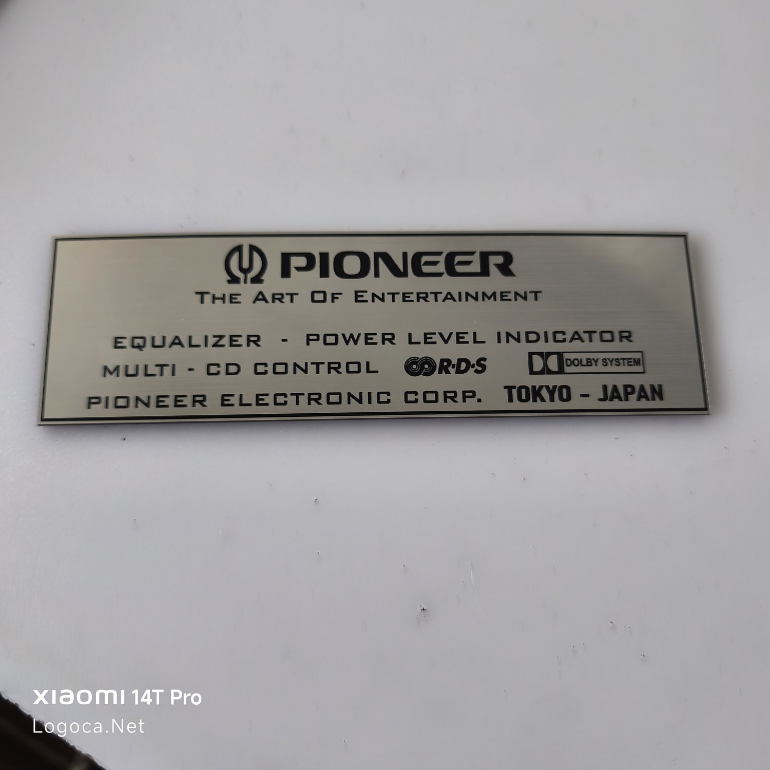 Pioneer Büyük Kabin etiketi rds equelizer dolby system - Resim 3