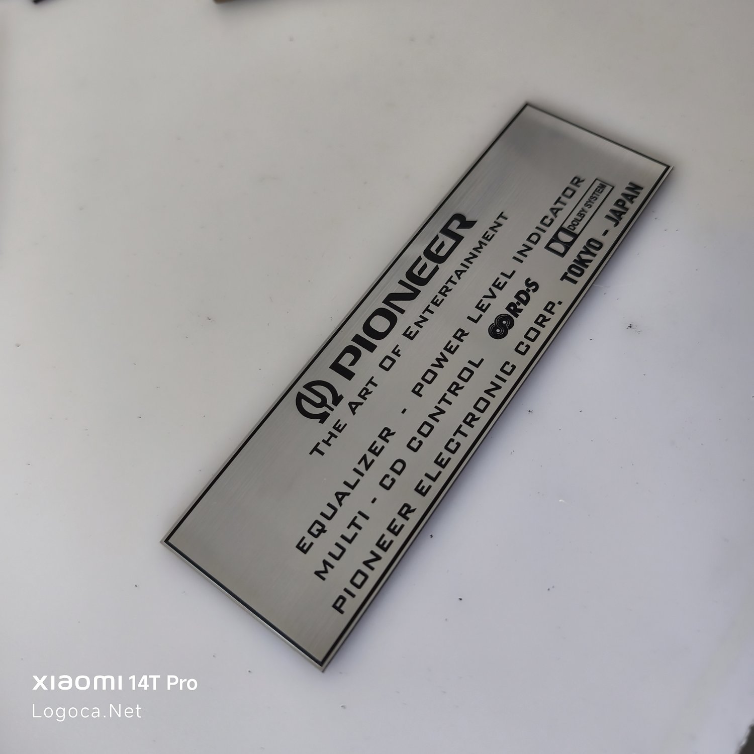 Pioneer Büyük Kabin etiketi rds equelizer dolby system - Resim 4